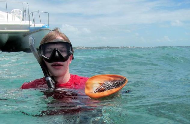 Students are in Belize for a spring break trip to study the barrier reef system there.